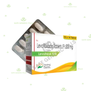 Levoheal 500mg Tablet
| Levofloxacin 500mg
