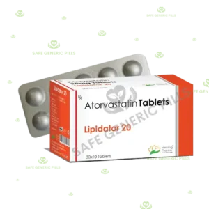 Lipidator 20mg Tablet | Atorvastatin 20mg
