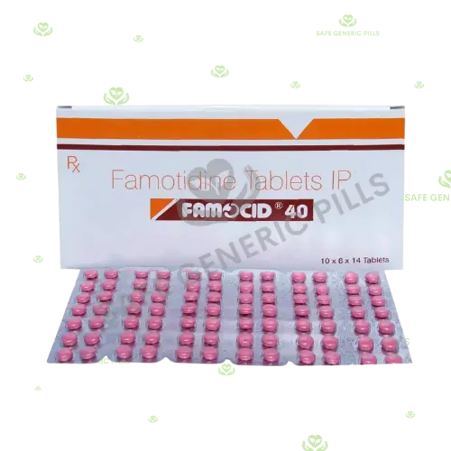 Famocid 40 Tablet | Famotidine 40mg