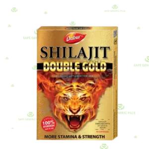 Dabur Shilajit Double Gold Capsules For Men | For More Immunity, 2X Strength & Stamina