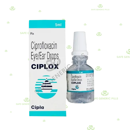 Ciplox Eye/Ear Drops | Ciprofloxacin 0.3% w/v