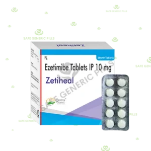 Zetiheal 10mg Tablet
| Ezetimibe 10mg