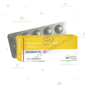 Betablock XL 25 Tablet | Metoprolol Succinate 23.75mg