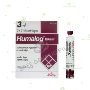 Humalog 100IU/ml Solution for Injection | Insulin Lispro 100IU