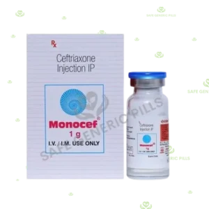 Monocef 1gm Injection | Ceftriaxone 1gm