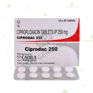Ciprocad 250mg Tablet | Ciprofloxacin 250mg