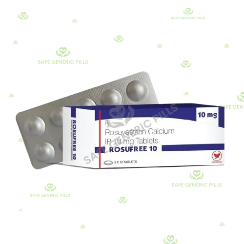 Rosufree 10mg Tablet
| Rosuvastatin 10mg