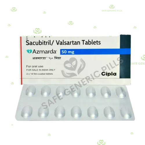 Azmarda 50mg Tablet | Secubitril 24mg + Valsartan 26mg