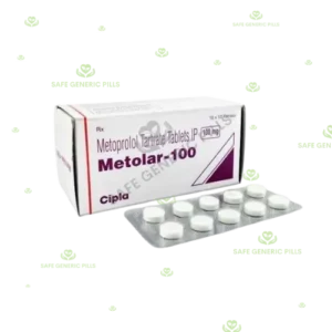 Metolar 100 Tablet | Metoprolol Tartrate 100mg