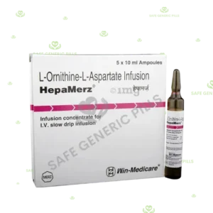 Hepamerz Infusion | L-Ornithine L-Aspartate 5gm