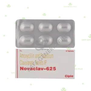 Novaclav 625 Tablet | Amoxy Siline + Clavulanic Acid