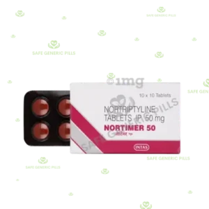 Nortimer 50mg Tablet | Nortriptyline 50mg