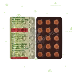 Wysolone 20 Tablet DT | Prednisolone 20mg