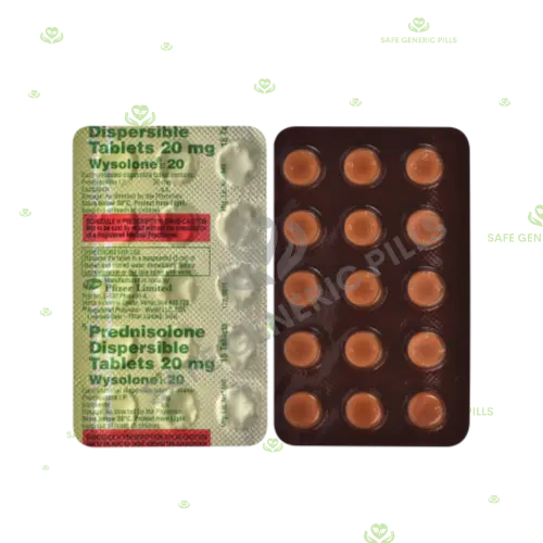 Wysolone 20 Tablet DT | Prednisolone 20mg