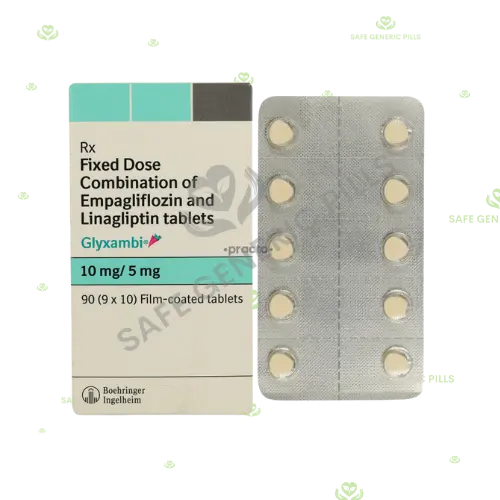 Glyxambi 10mg/5mg Tablet | Impaglyflozin 10mg + Linagliptin 5mg