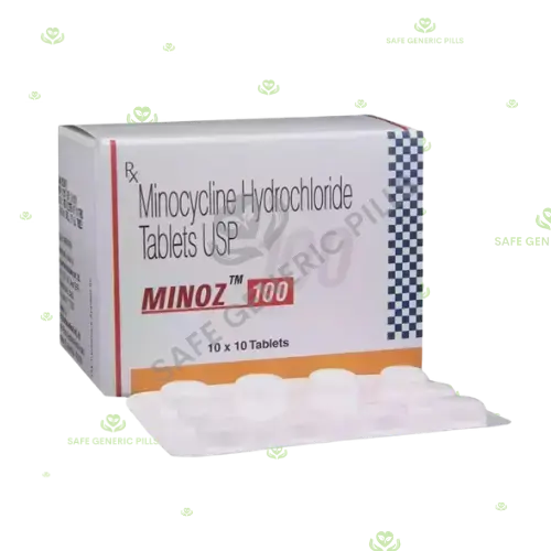 Minoz 100 Tablet
| Minocycline 100mg