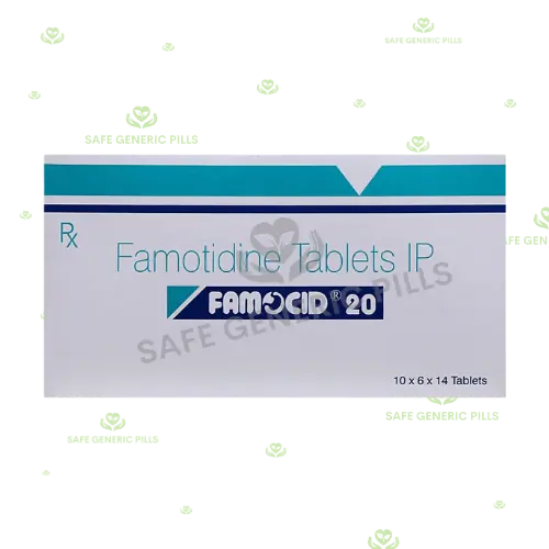 Famocid 20 Tablet | Famotidine 20mg