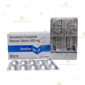 Renoline 500mg Tablet SR | Ranolazine 500mg