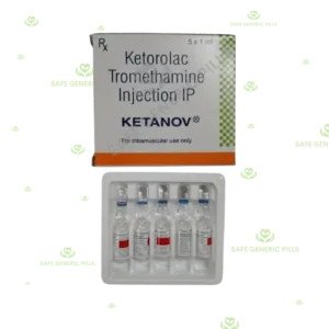 Ketanov Ampoule Of 1ml Injection
| Ketorolac30.0 Mg/Ml