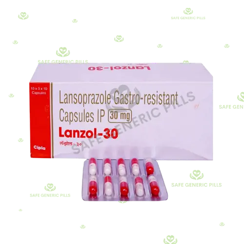 Lanzol 30 Capsule | Lansoprazole 30mg