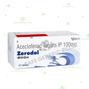 Zerodol Tablet 100mg 
| Aceclofenac 100mg