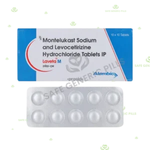 Laveta M Tablet | Levocetirizine 5mg + Montelukast 10mg
