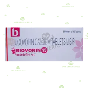 Biovorin 15mg Injection | Calcium Leucovorin 15mg