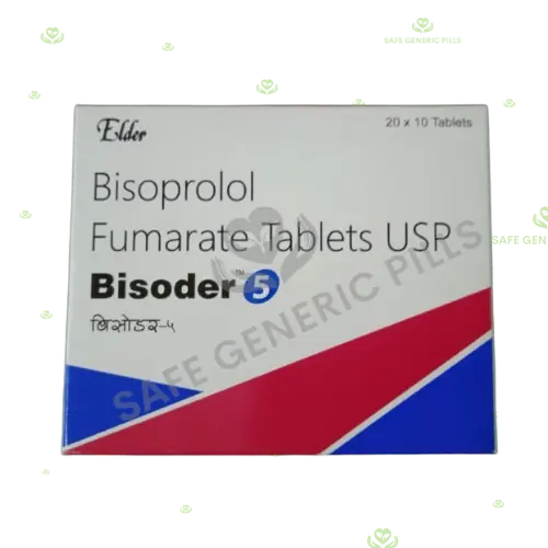Bisoder 5mg Tablet | Bisoprolol 5mg