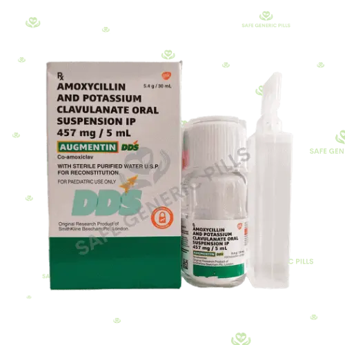Augmentin DDS Suspension | Amoxy Siline + Clavulanic Acid