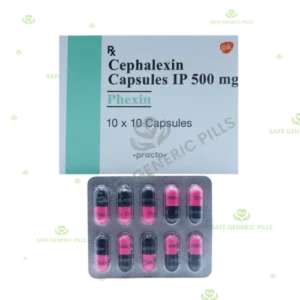 Phexin 500mg Capsule | Cefalexin 500mg