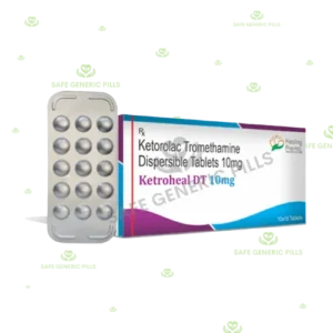 Ketorol Dt 10mg Strip Of 15 Tablets | Ketorolac10.0 Mg