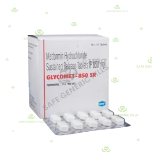 Glycomet 850 Tablet | Metformin 850mg