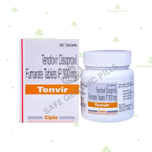 Tenvir Tablet | Tenofovir disoproxil fumarate 300mg