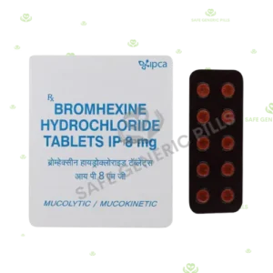 Bromhexine Hydrochloride 8mg Tablet | Bromhexine 8mg