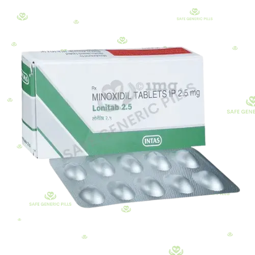 Lonitab 2.5 Tablet | Minoxidil 2.5mg