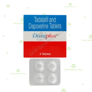 Duraplus Tablet | Tadelafil 10mg + Dapoxetine 30mg