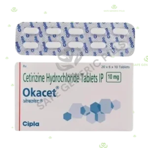 Okacet Tablet | Cetirizine 10mg