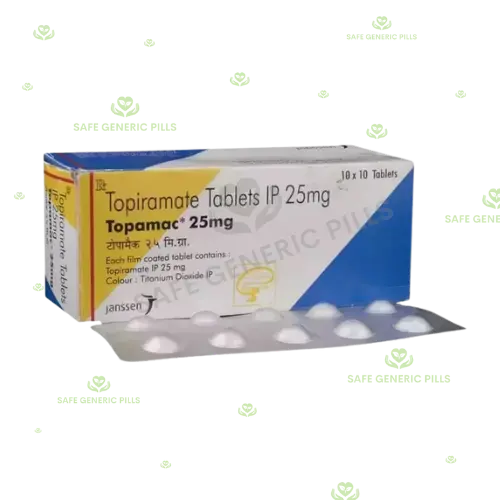 Topamac 25mg Tablet | Topiramate 25mg