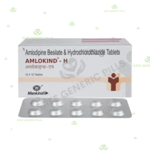 Amlokind-H Tablet | Amlodipine 5mg + Hydrochlorothiazide