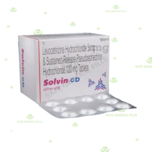 Solvin-OD Tablet SR | Levocetriegene + Piceudoephedrine