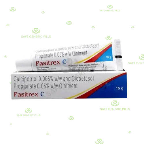 Pasitrex C Ointment | Calcipotriol + Clobetasol