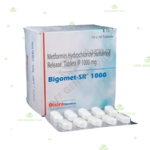 Bigomet -SR 1000 Tablet | Metformin 1000mg