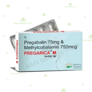 Pregarica M Capsule | Methylcobalamin 750mcg + Pregabalin 75mg