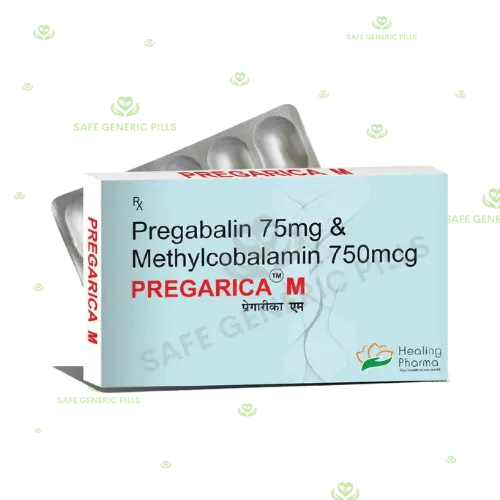 Pregarica M Capsule | Methylcobalamin 750mcg + Pregabalin 75mg