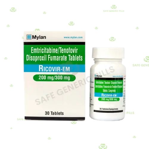 Ricovir 300mg | Tenofovir disoproxil fumarate 300mg