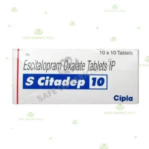 S Citadep 10 Tablet | Escitalopram Oxalate 10mg