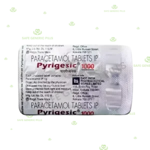 Pyrigesic 1000 Tablet | Paracetamol 1000mg