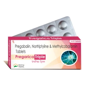 Pregarica Triple | Pregabalin 75mg + Nortriptyline 10mg + Methylcobalamin 750mcg