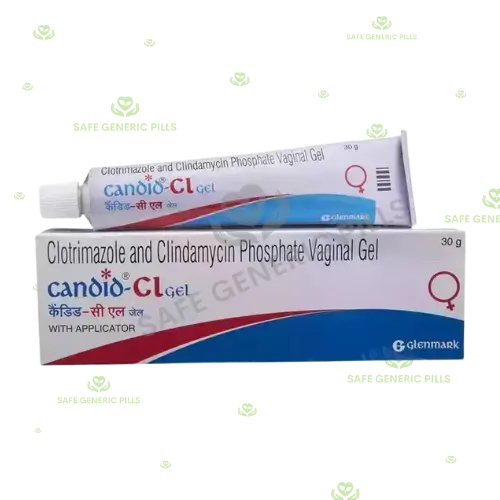 Candid-CL Vaginal gel | Clindamycin 2% w/w + Clotrimazole 2% w/w