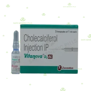 Vitanova-D3 6L Injection 
| Vitamin D3 6Lac units